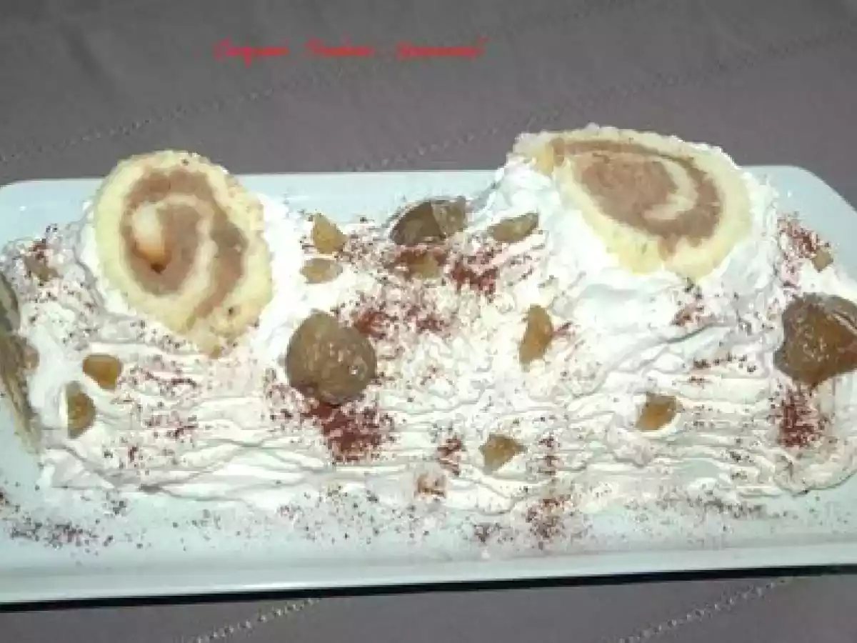 BÛCHE aux MARRONS