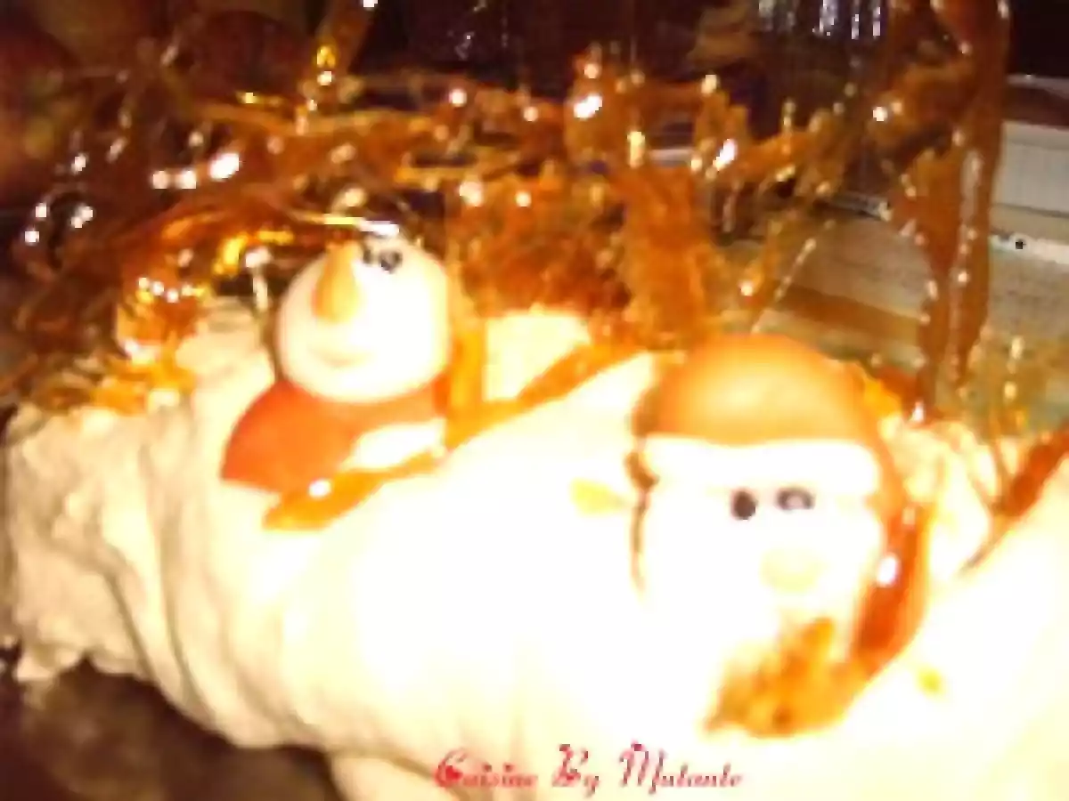 Bûche caramel à la fleur de sel (ma merveilleuse bûche de Noël!)