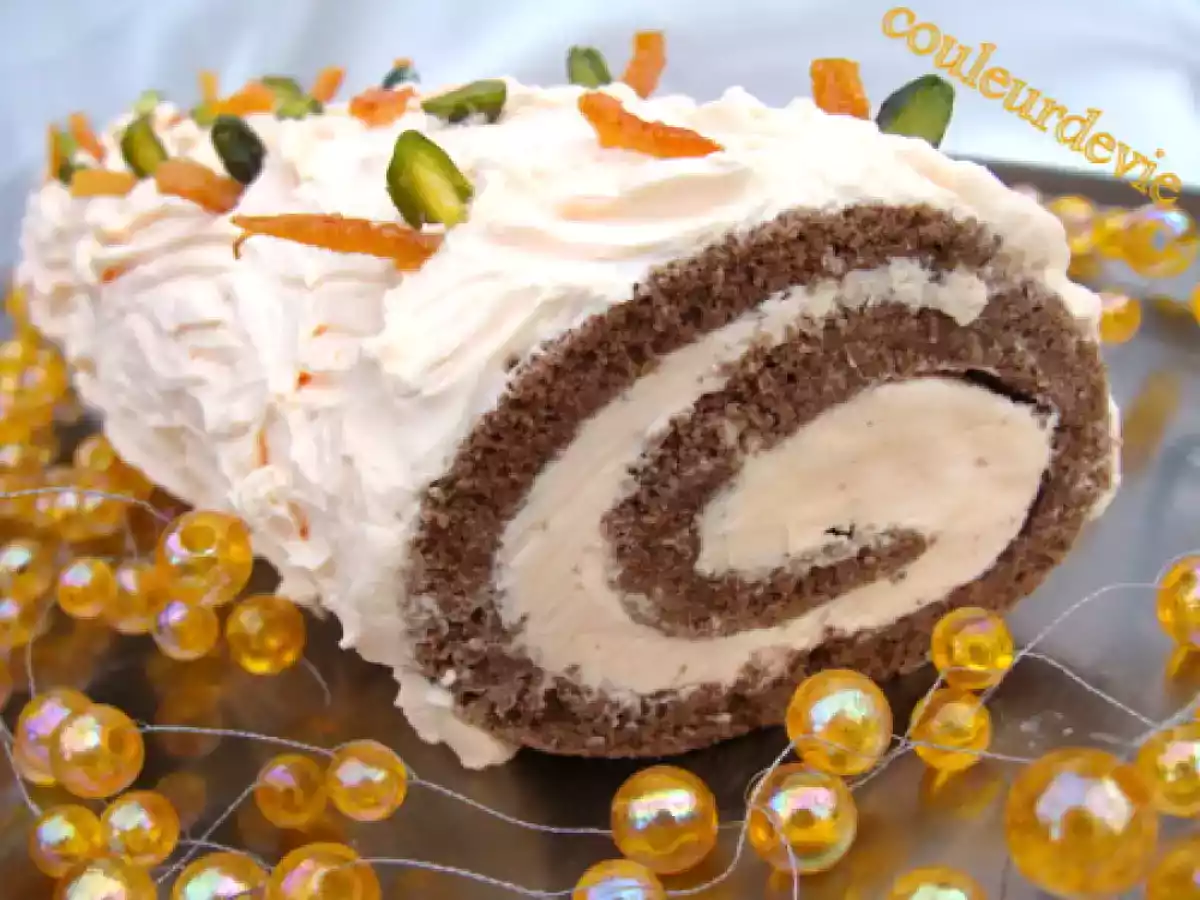 Bûche chocolatée au Grand Marnier - photo 3