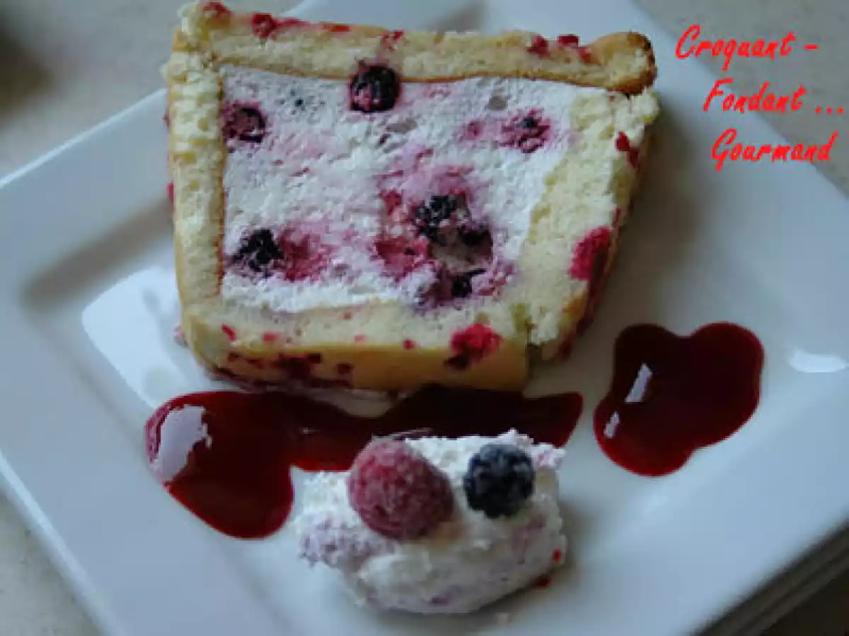 BÛCHE D'ÉTÉ aux FRUITS ROUGES - photo 2