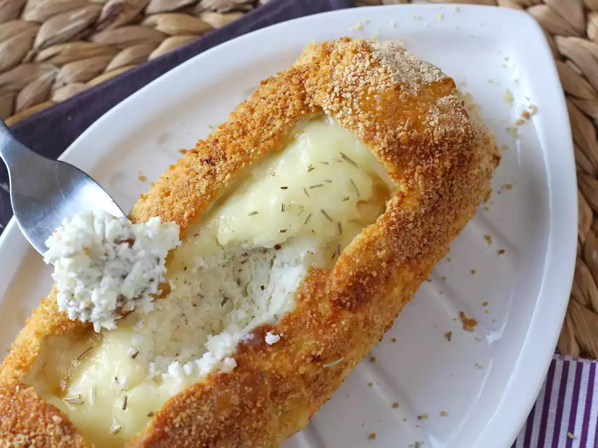 Bûche de chèvre panée au Air fryer, croustillante et fondante: le réconfort absolu! - photo 3