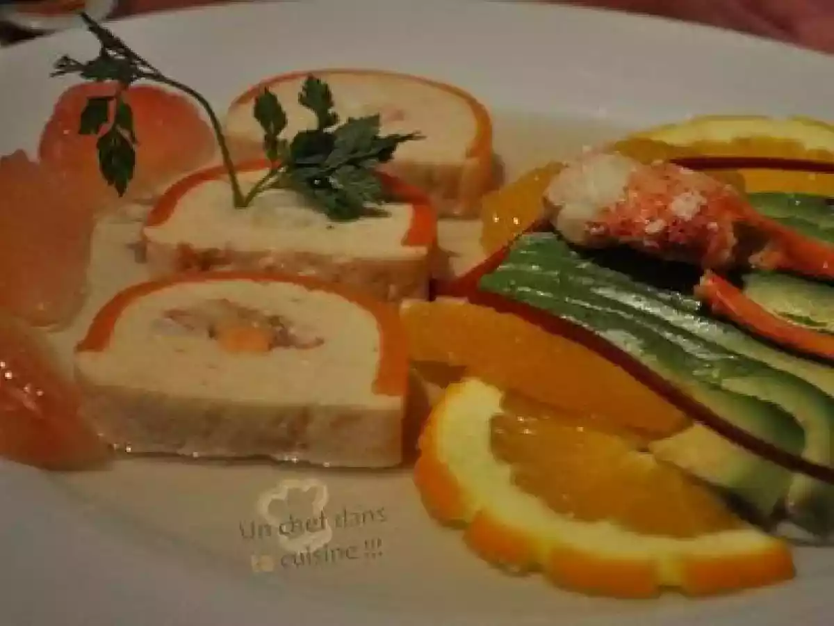 Bûche de Homard à la Mousse de Sandre Frais - photo 3