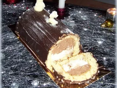 Recette bûche de Noël 3 chocolats - Blog de