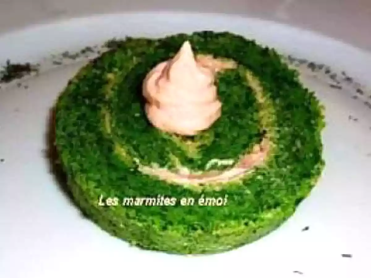 BUCHE DE NOEL AUX EPINARD ET AU SAUMON - photo 3