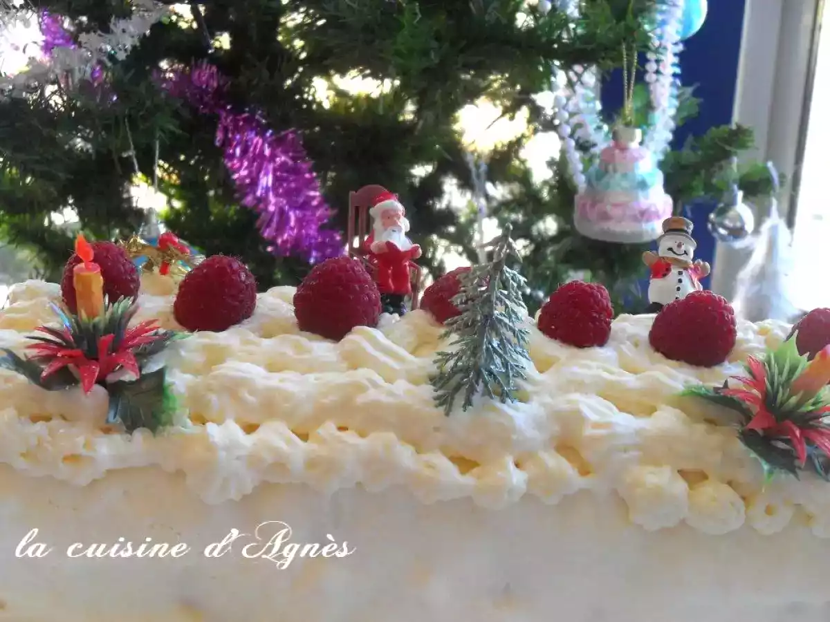 Bûche de noël aux fruits rouges - photo 2