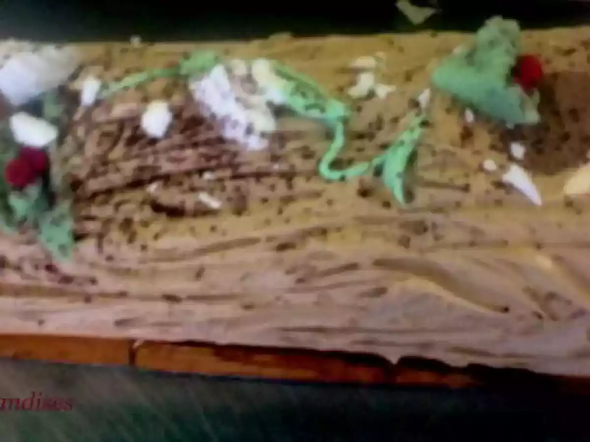 Bûche de Noël Moka