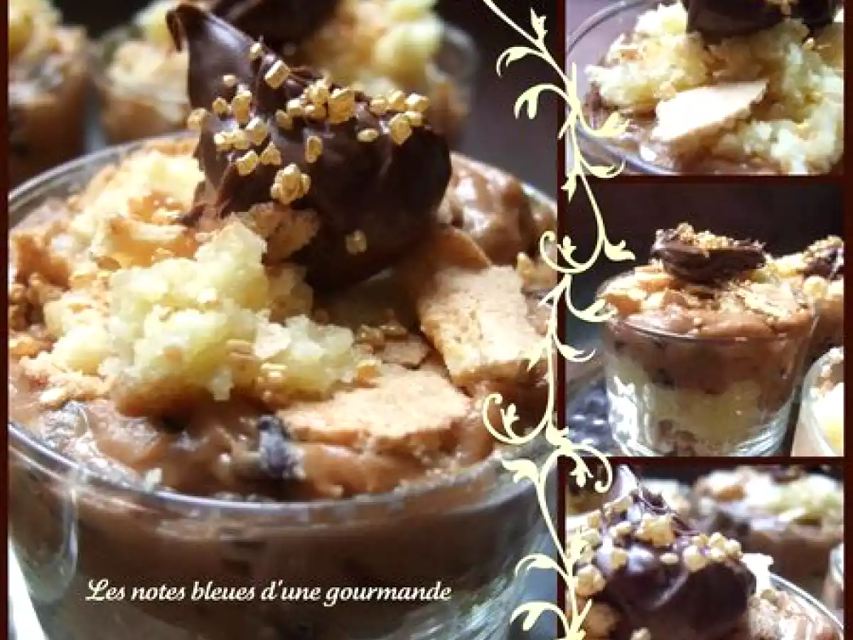 Buche en verrine au praliné ! - photo 2