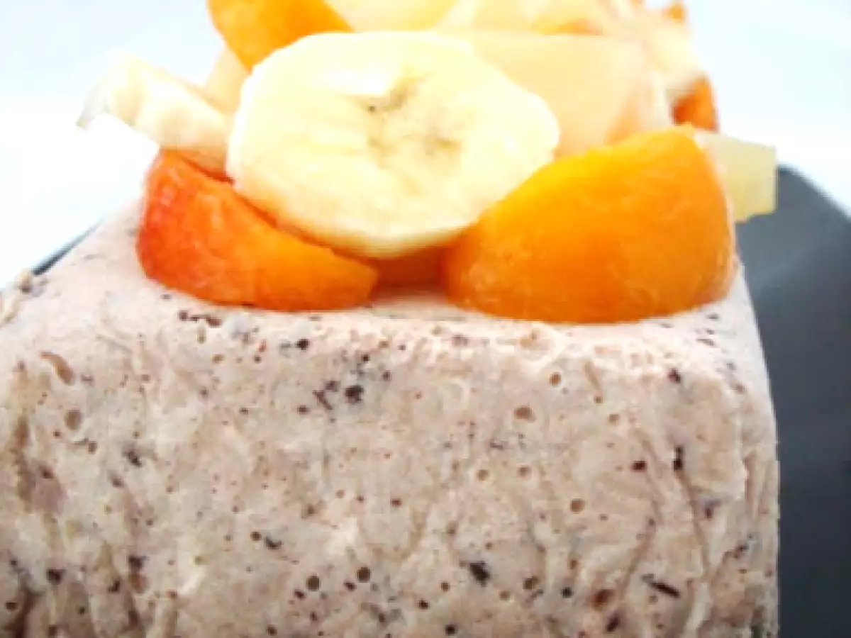 BUCHE GLACÉE AU CHOCOLAT ET A LA NOIX DE COCO - photo 2