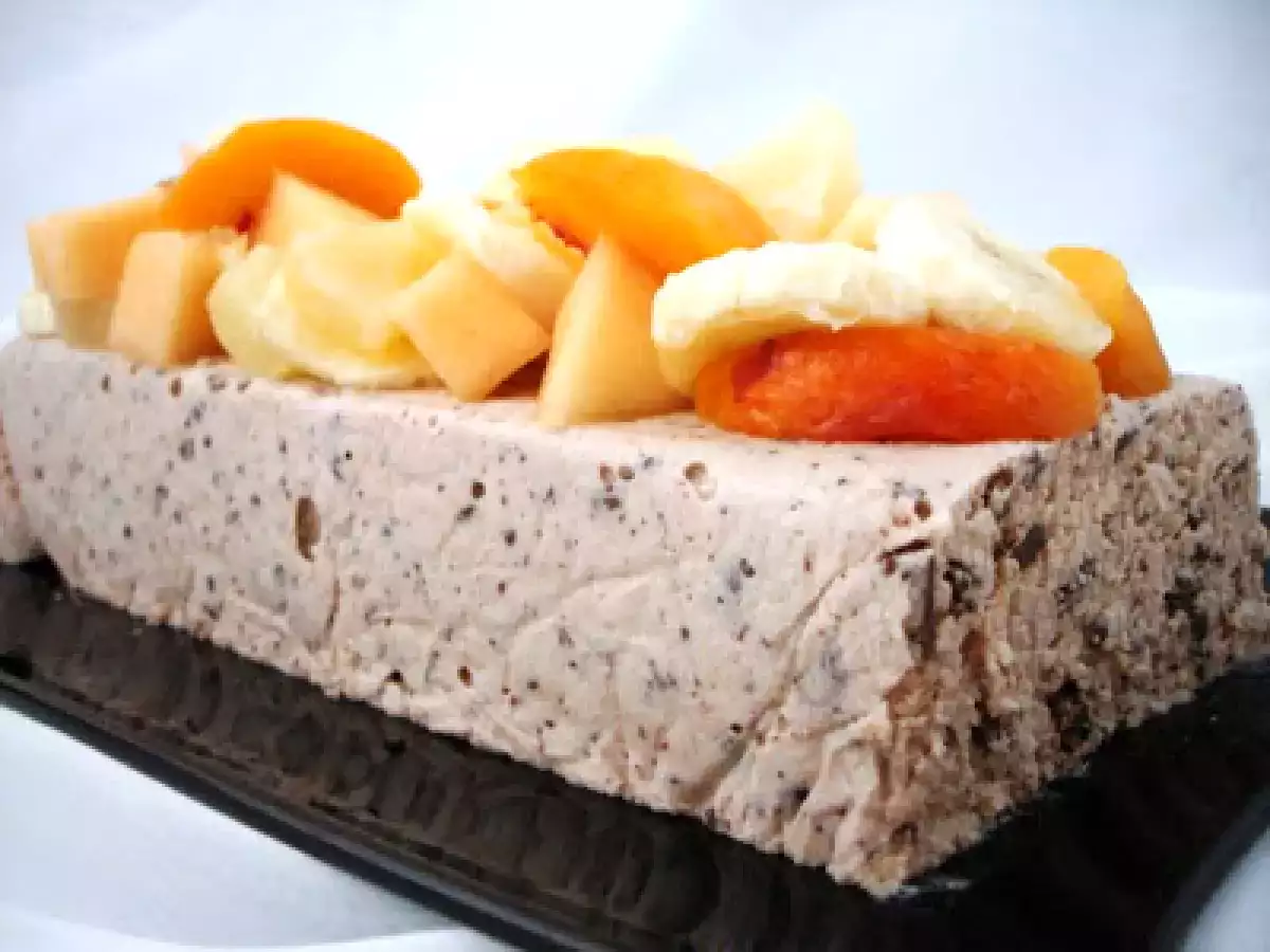 BUCHE GLACÉE AU CHOCOLAT ET A LA NOIX DE COCO - photo 3