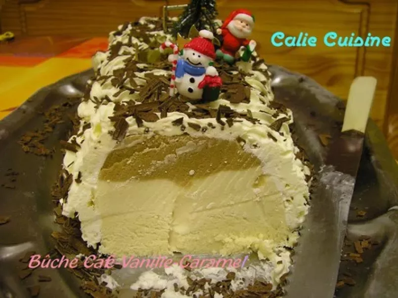 Bûche Glacée Café-Vanille-Caramel ! NOEL - photo 3