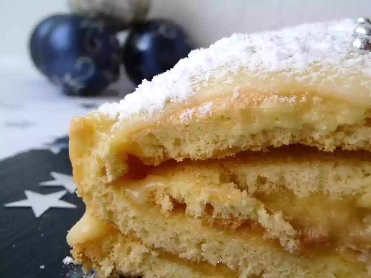 Bûche lemon curd chocolat blanc - photo 2