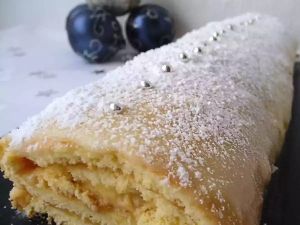 Bûche lemon curd chocolat blanc - photo 3