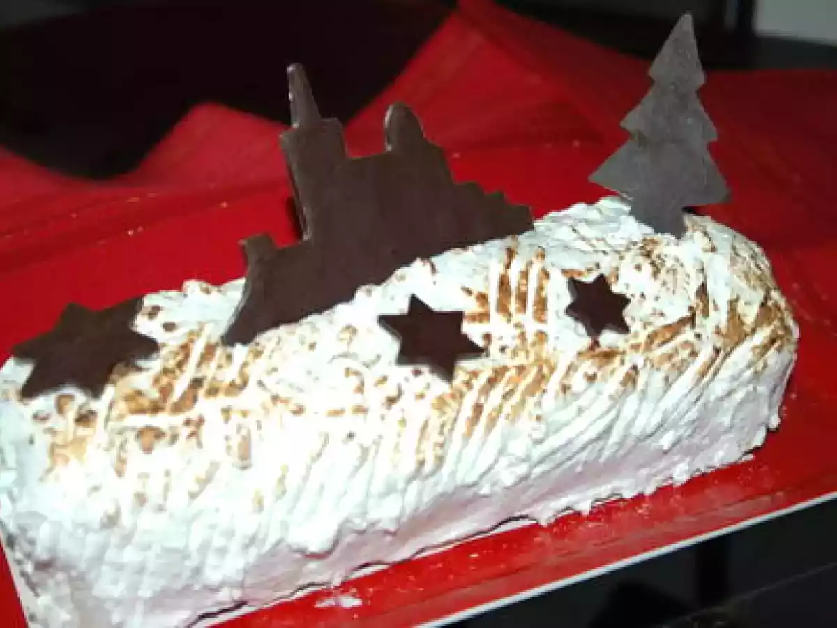 BÛCHE MOKA-CHOCOLAT