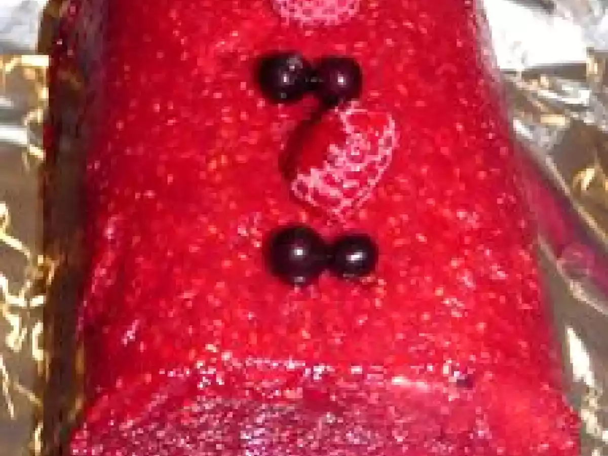 Buche nougat - framboise - photo 2