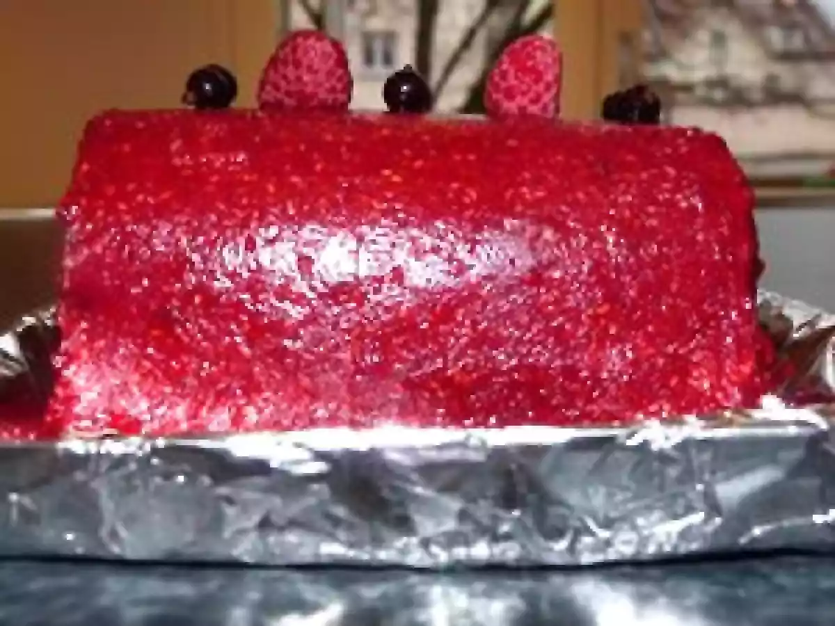 Buche nougat - framboise - photo 3