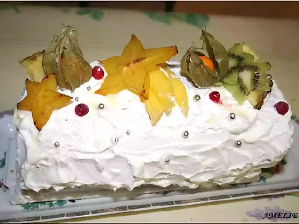 BÛCHE PASSION ET FRUITS EXOTIQUES
