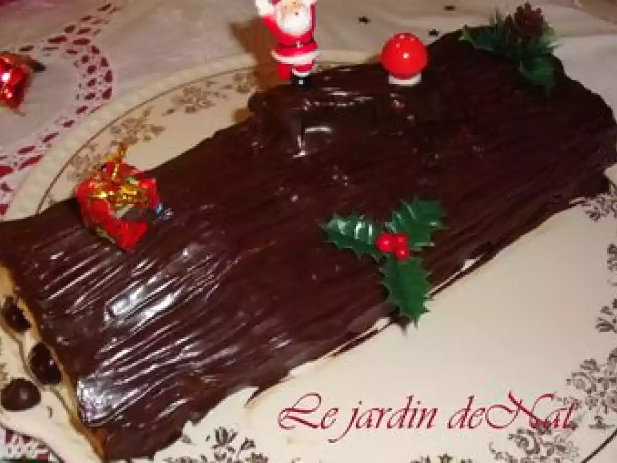 Bûche roulée aux griottines façon tiramisu. - photo 2