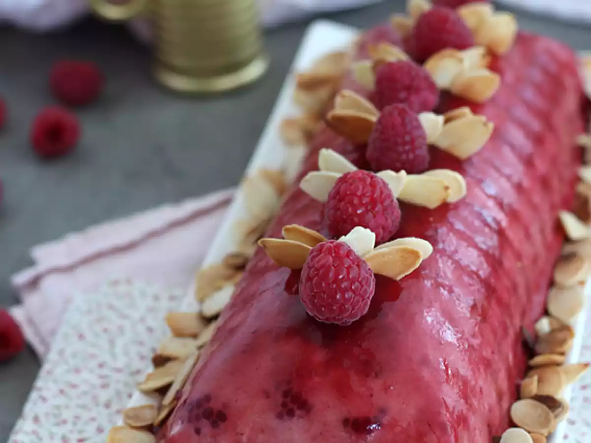 Bûche tiramisu aux framboises - photo 6