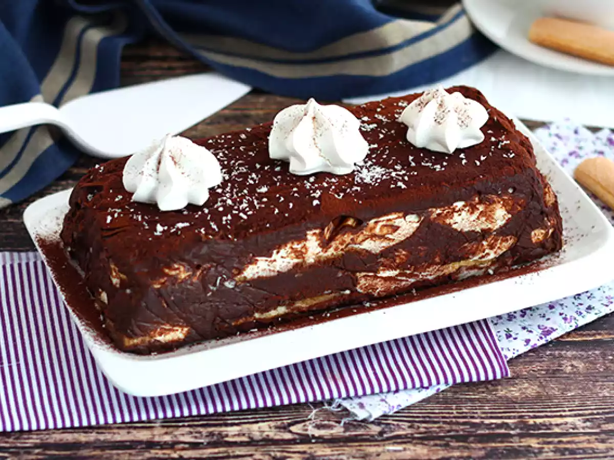 Bûche Tiramisu (expliquée pas à pas)