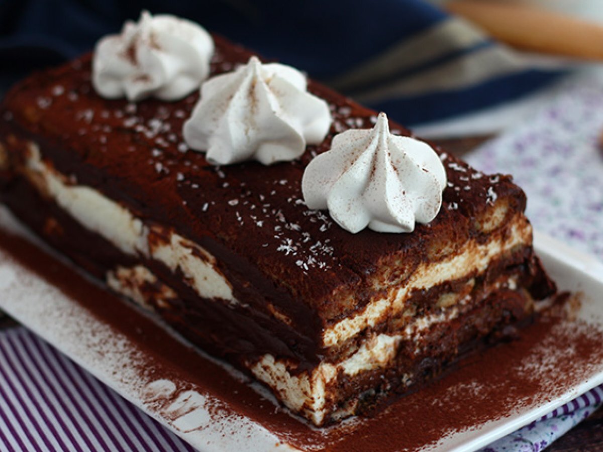 Bûche tiramisu (expliquée pas à pas) Recette Ptitchef