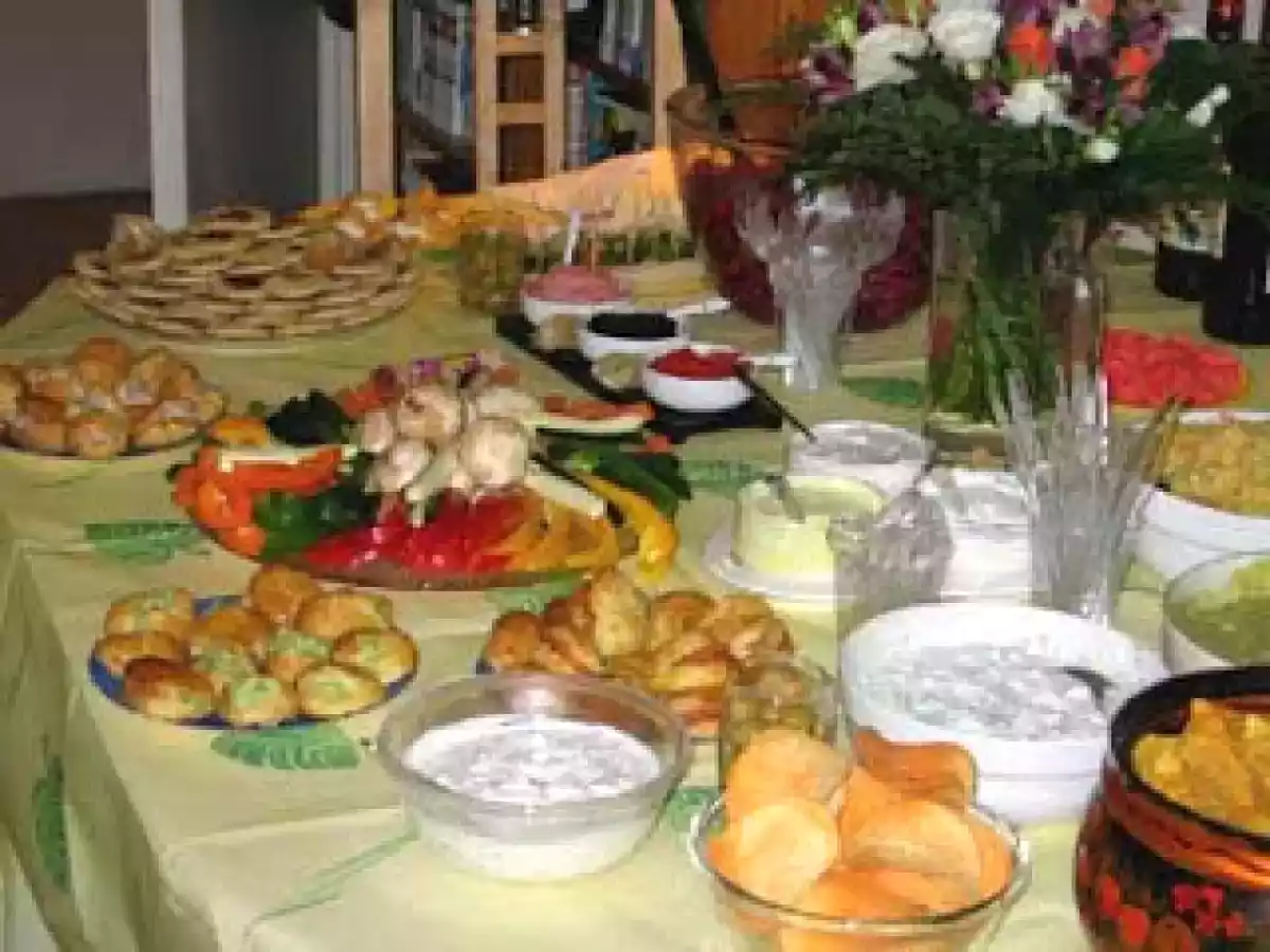 Buffet d'anniversaire II - Les choux garnis