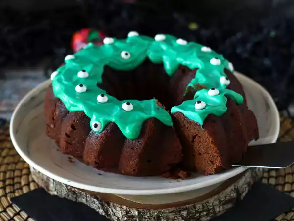 Recette Bundt cake d'halloween avec glaçage diaboliquement gourmand