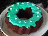 Bundt cake d'Halloween avec glaçage diaboliquement gourmand, photo 1