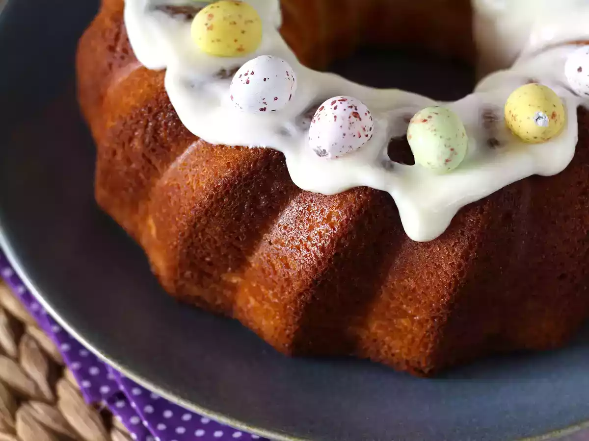 Bundt cake de Pâques au citron et chocolat blanc - photo 4