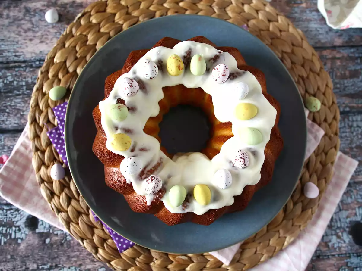 Bundt cake de Pâques au citron et chocolat blanc - photo 6