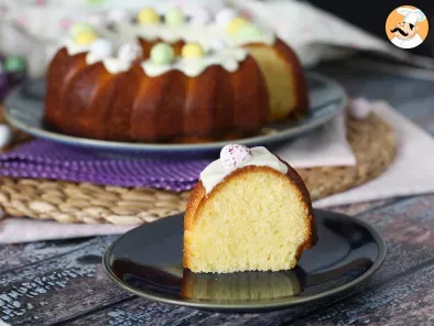 Bundt cake de Pâques au citron et chocolat blanc, photo 3