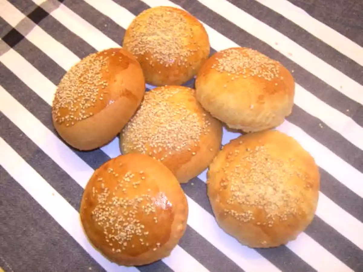 Buns à Hamburger (Pains à hamburger) - photo 2