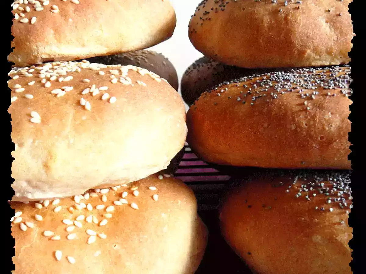 Buns au sésame et au pavot
