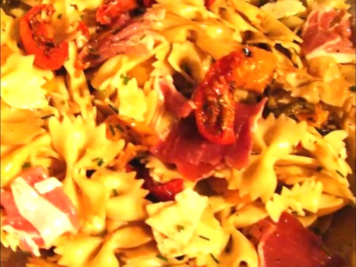 Buona insalata di paste - Salade de pâtes à l'italienne aux légumes grillés - photo 2