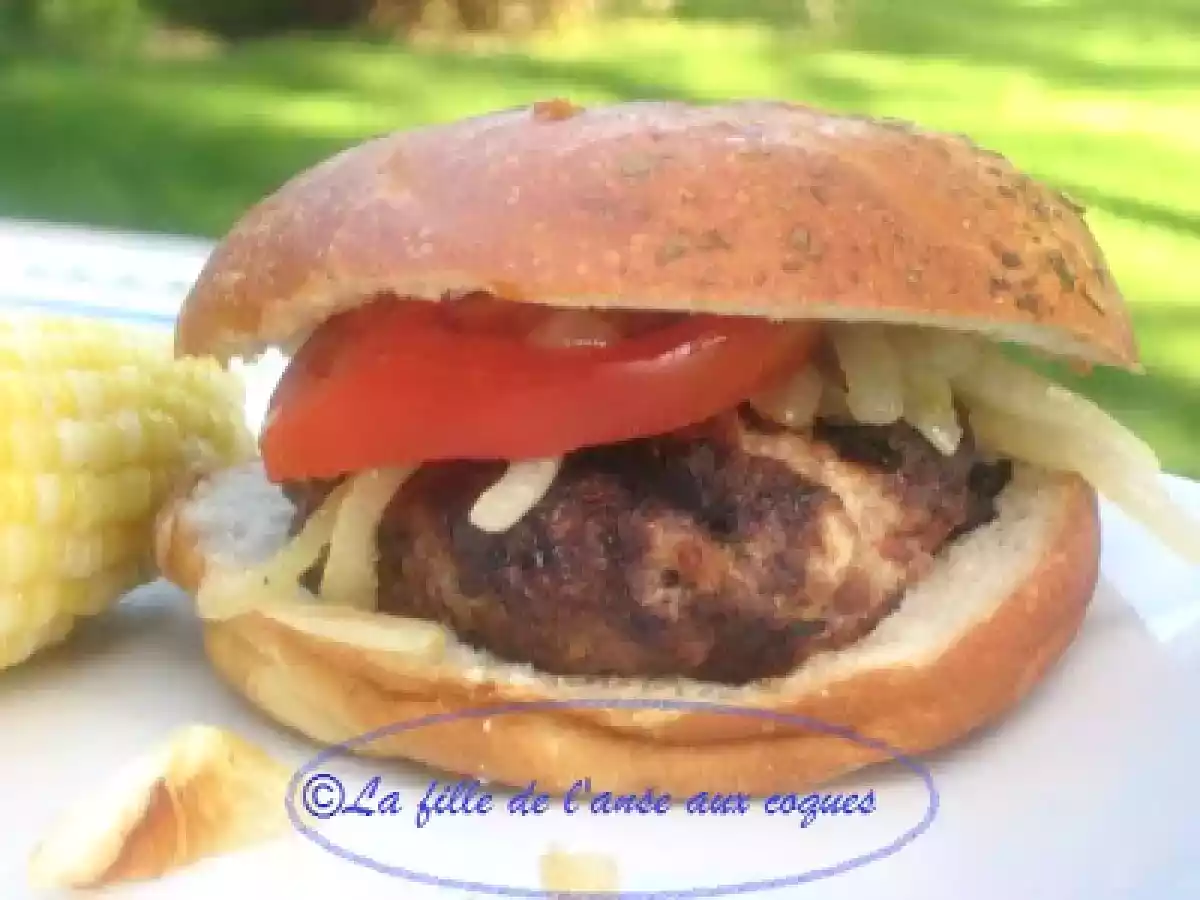 BURGER À LA GRECQUE