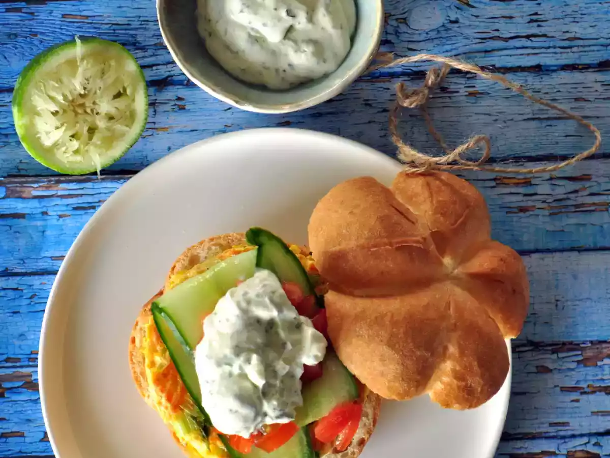 Burger de saumon & sauce coriandre - photo 2