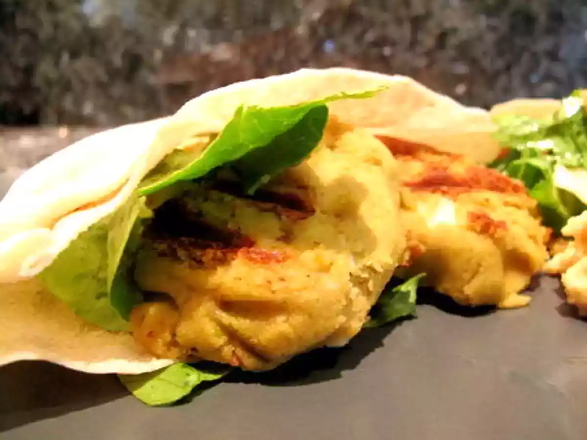 Burgers fallafel halloumi