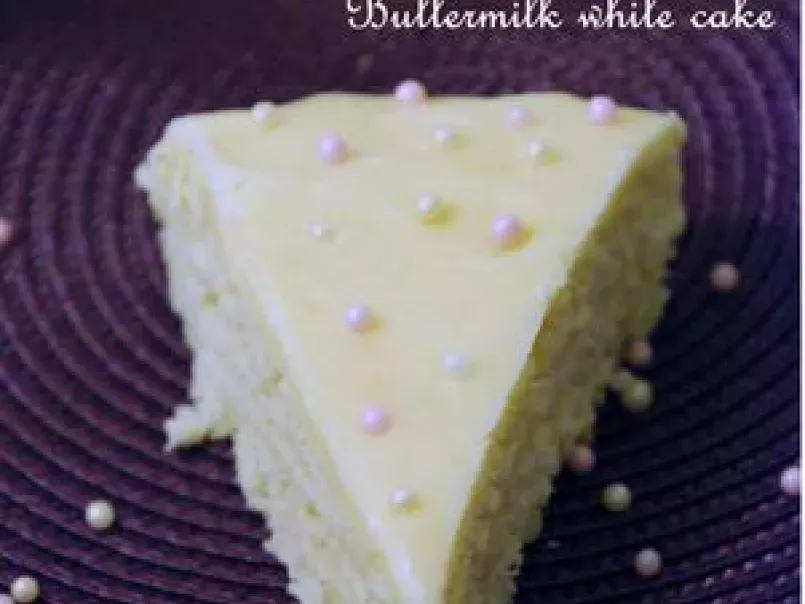 Buttermilk white cake, un gâteau plein de douceur, photo 1