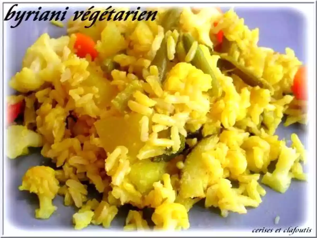 BYRIANI VEGETARIEN