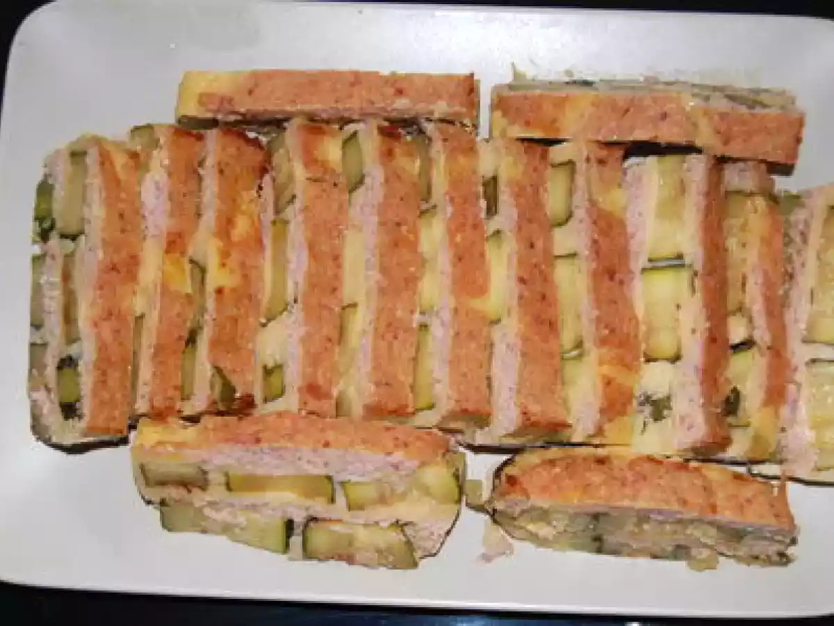 C'est l'été, alors pain de courgettes et jambon tout léger