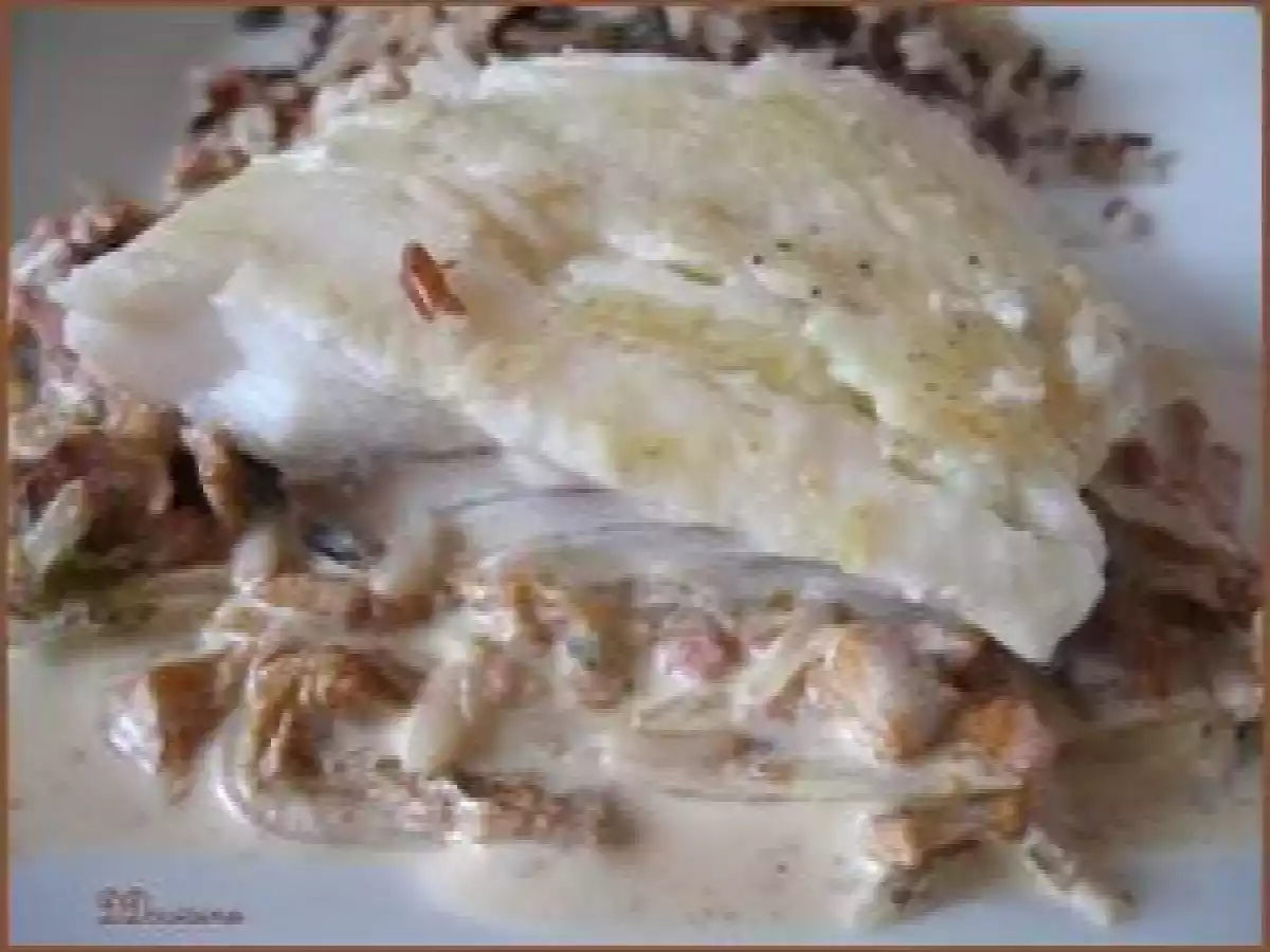 C'est la saison : pavé de cabillaud aux cèpes (ou aux girolles)