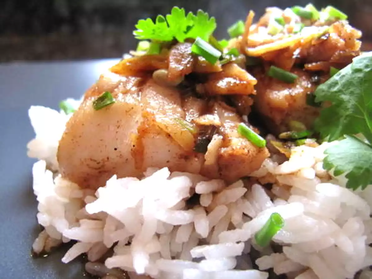 Cabillaud aux 5 épices et porto