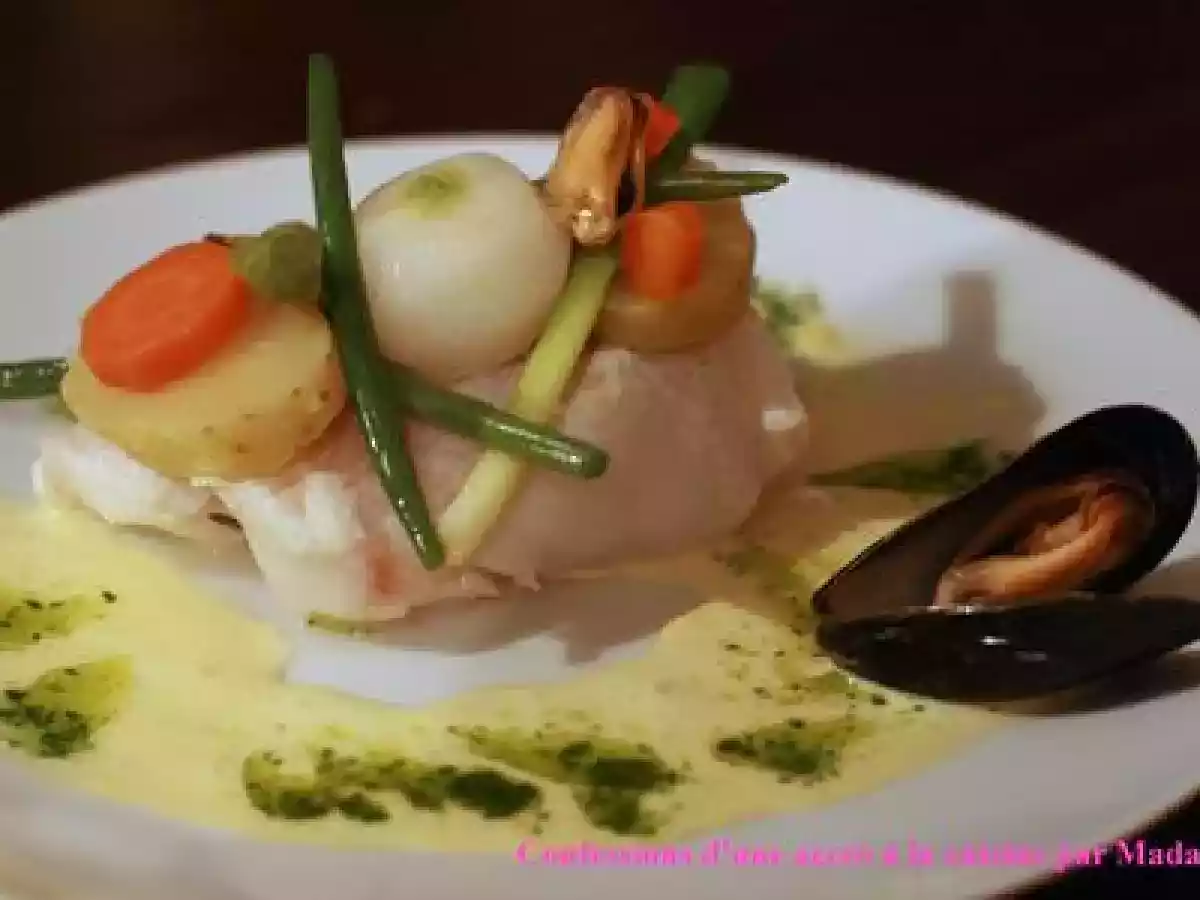 Cabillaud demi-sel en aïoli façon Jean François Piège