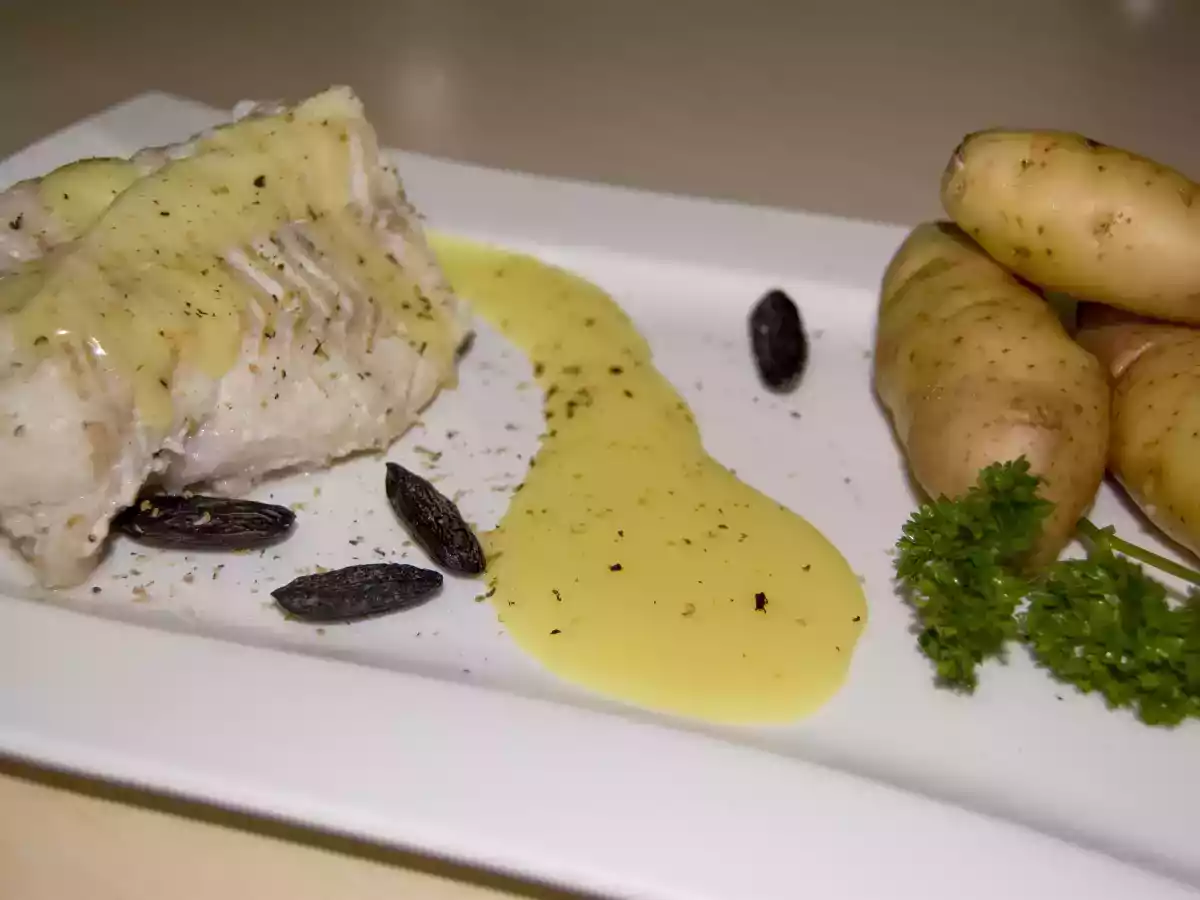 Cabillaud parfumé à la fève tonka