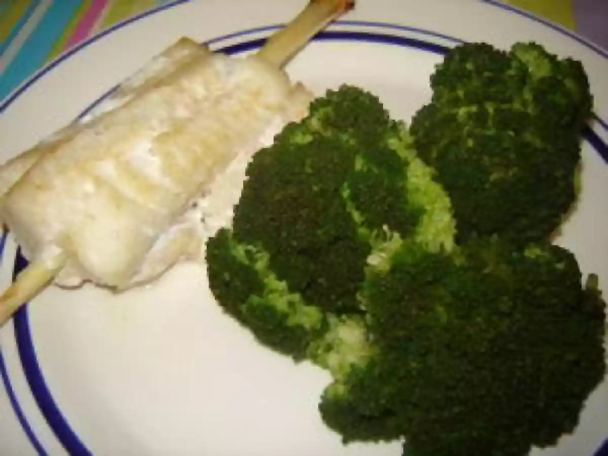 Caillaud à la citronnelle, au lait de coco et au gingembre