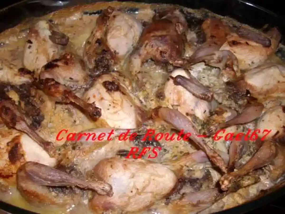 Caille farcies légères de Tatagataeu