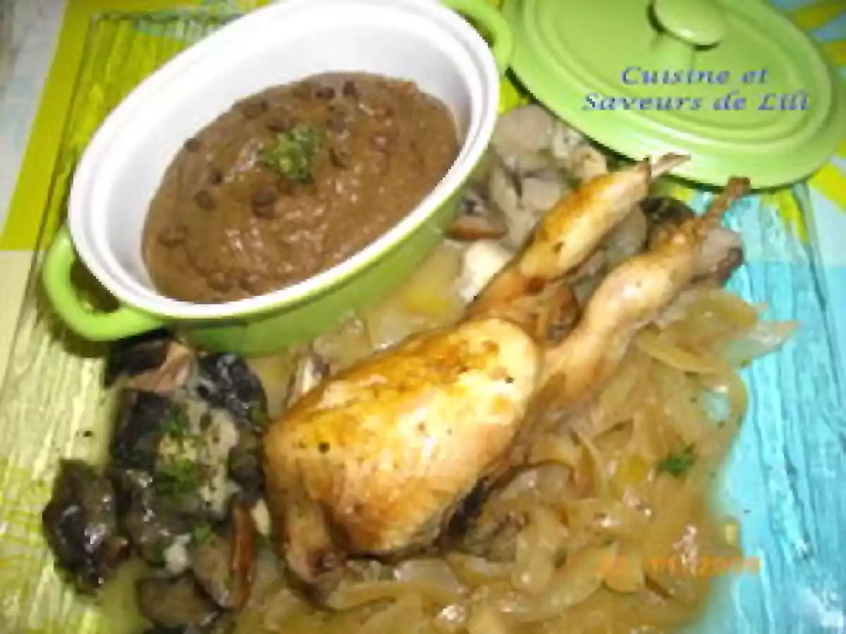 Cailles au Xérès - photo 2