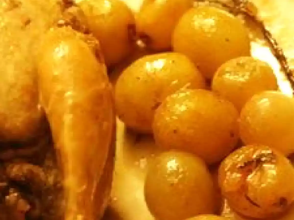 Cailles aux raisins de muscat & vin blanc