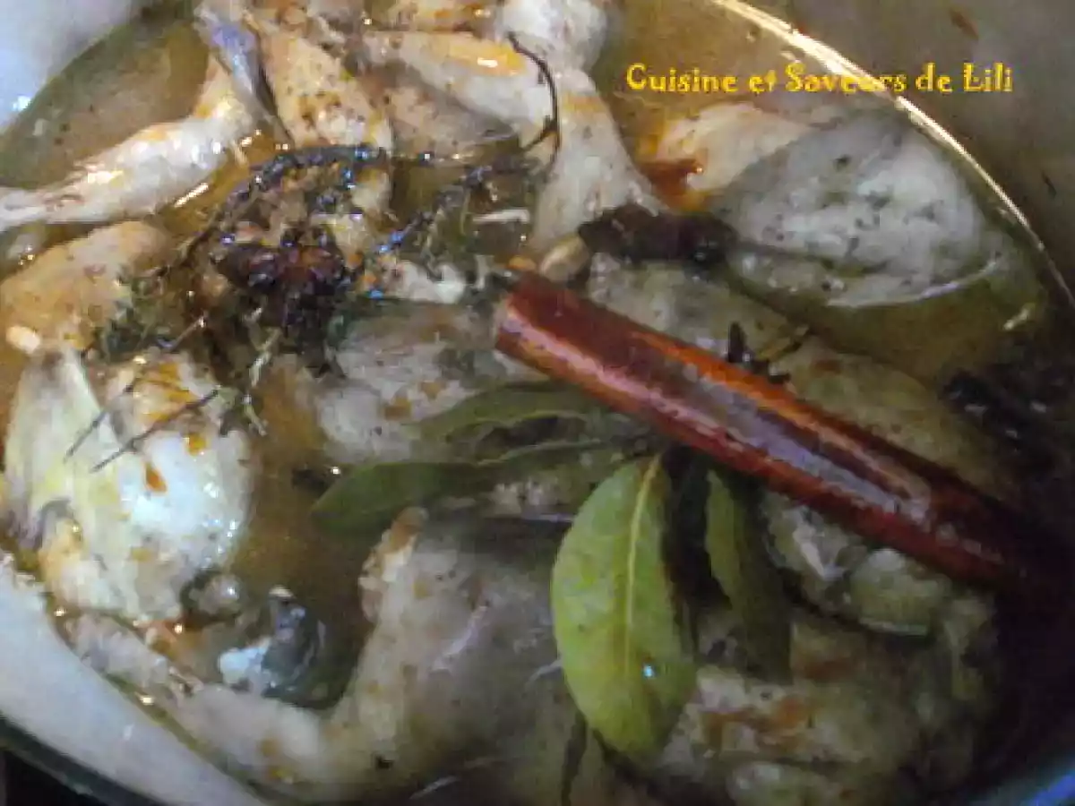 Cailles braisées au caramel de gingembre et sa farce à la vanille Bourbon - photo 4