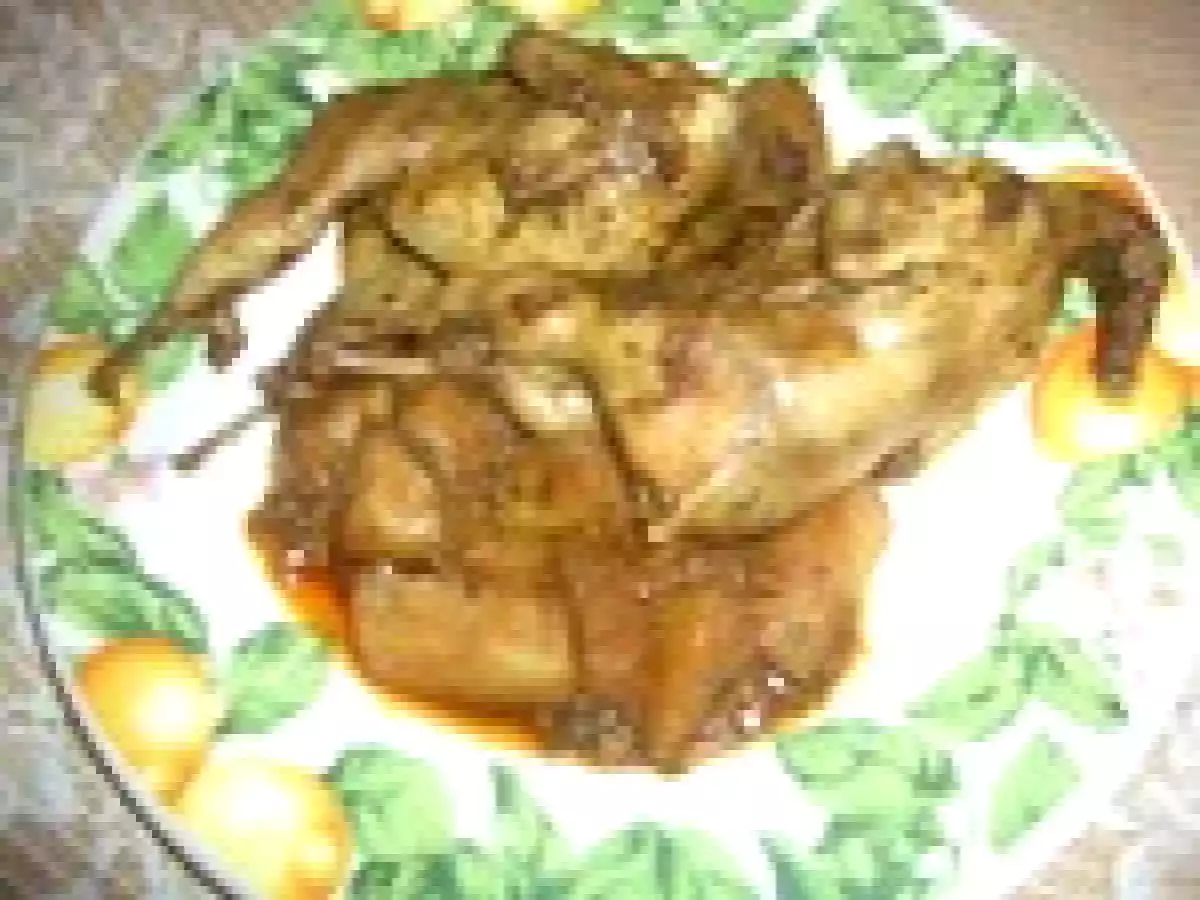 CAILLES FARCIES AU FOIE GRAS ET NAVETS