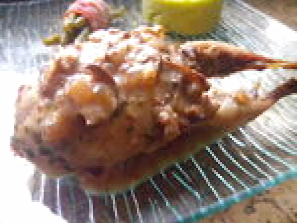 Cailles farcies aux marrons et aux cèpes